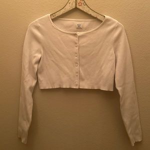 Sunday best cropped cardigan